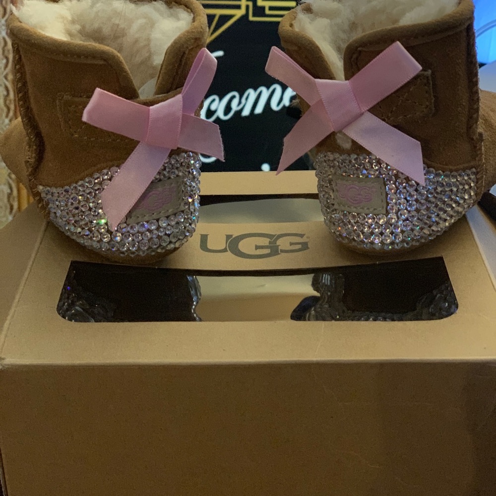 Infant rhinestone uggs